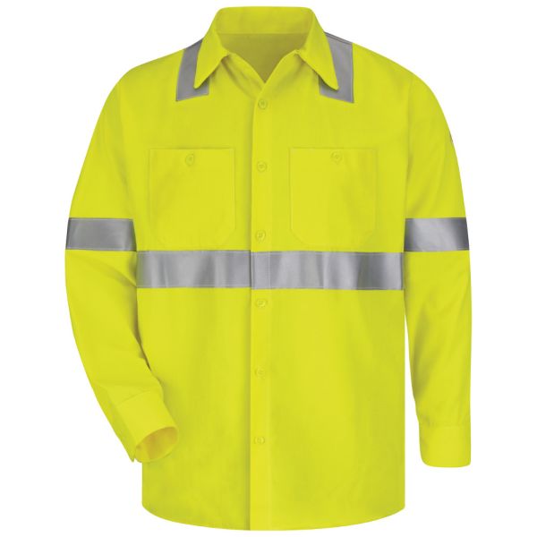 BULWARK FR HI-VIS WORK SHIRT - CLASS 2