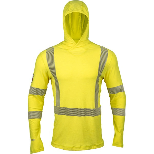 DRAGONWEAR FR PRO DRY TECH HI-VIS CLASS 3 HOODIE