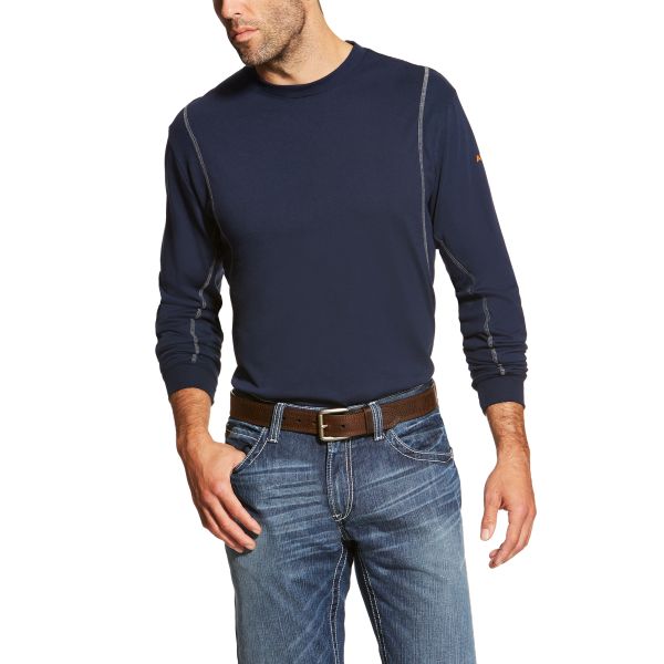 ARIAT FR AC WORK CREW - LONG SLEEVE