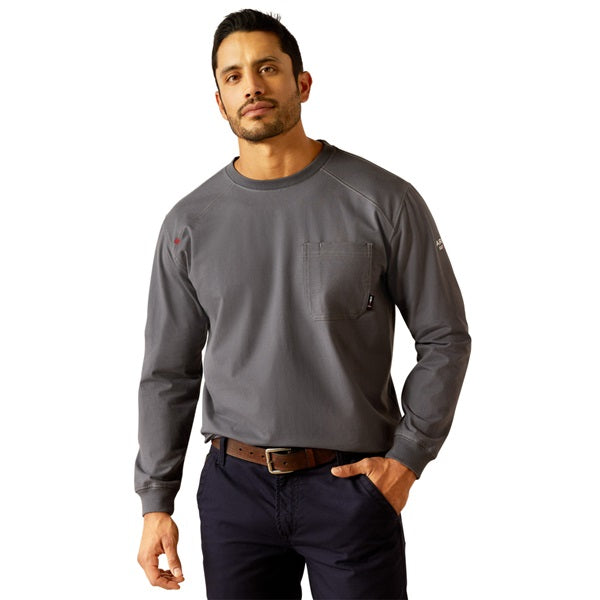 ARIAT FR PIMA STRETCH LONG SLEEVE T-SHIRT