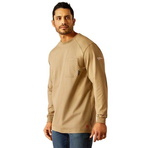 ARIAT FR PIMA STRETCH LONG SLEEVE T-SHIRT