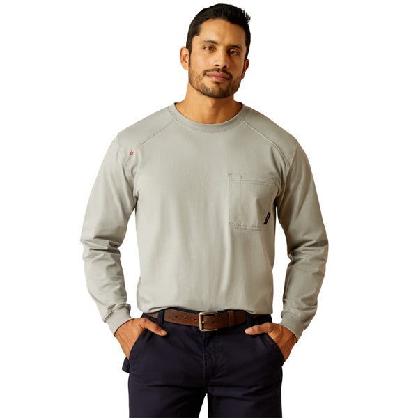 ARIAT FR PIMA STRETCH LONG SLEEVE T-SHIRT