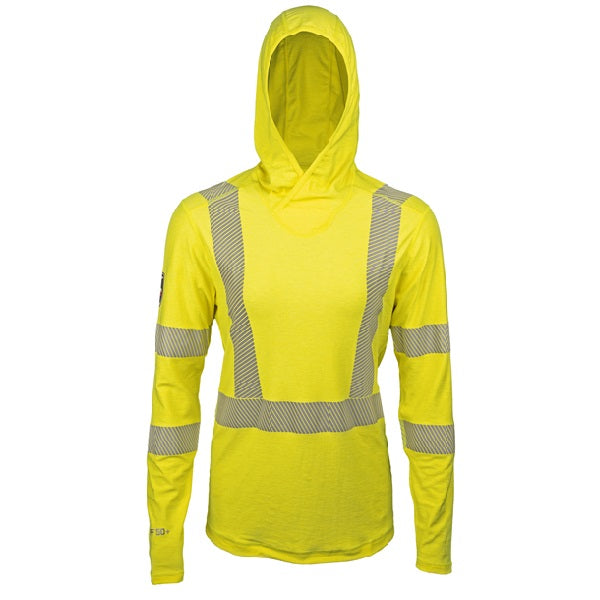 DRAGONWEAR WOMEN'S FR PRO DRY TECH HI-VIS CLASS 3 HOODIE