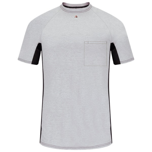 BULWARK FR SHORT SLEEVE BASE LAYER W/MESH GUSSET W/POCKET