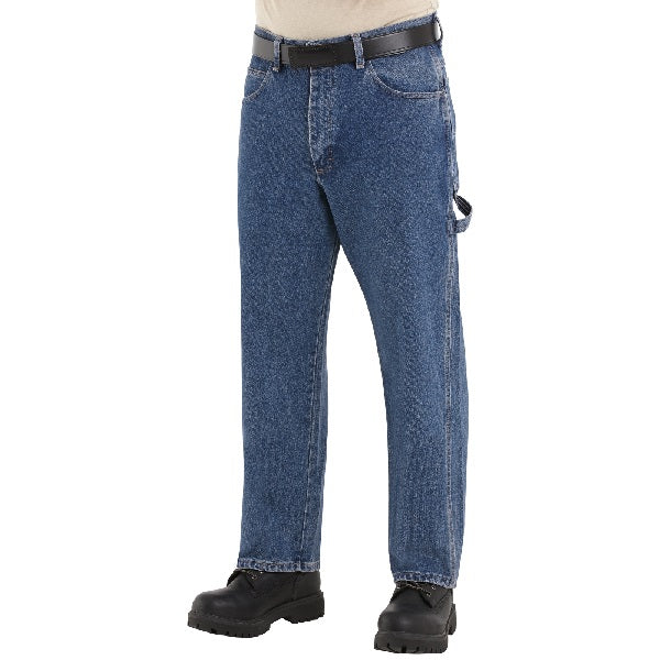 BULWARK FR PRE WASHED DENIM DUNGAREE