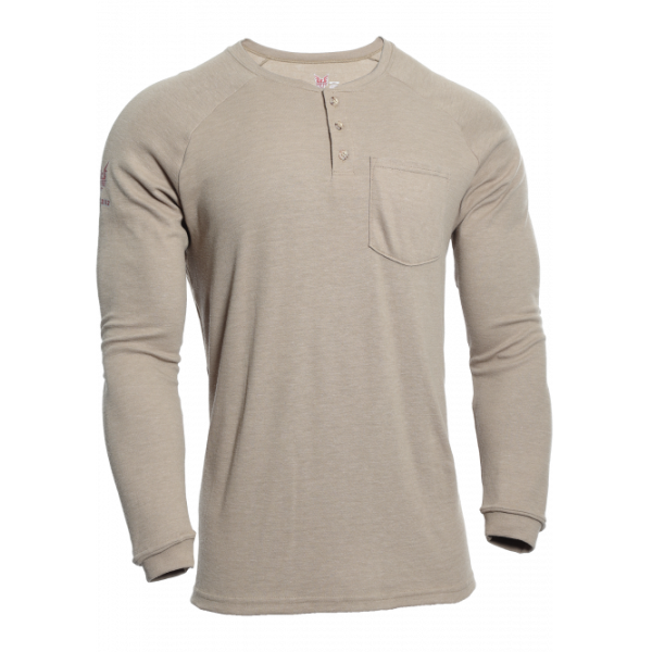 DRIFIRE HELIX FR LONG SLEEVE HENLEY