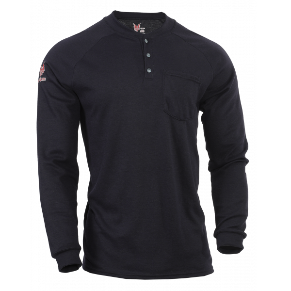 DRIFIRE HELIX FR LONG SLEEVE HENLEY